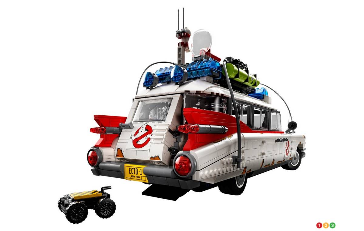L'Ecto-1 de Lego, arrière